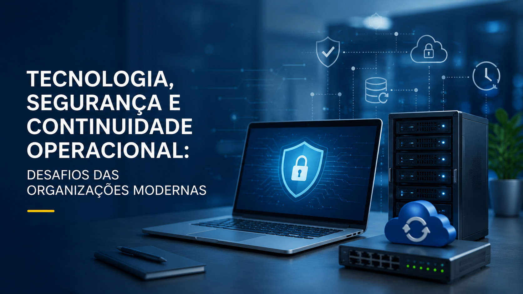 Imagem ilustrativa de tecnologia segura